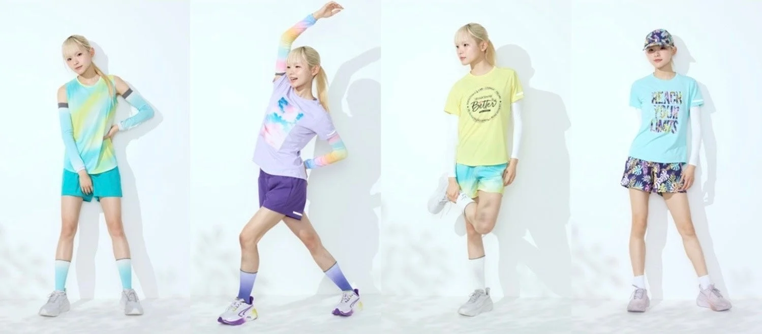 ランニングウェアのコーディネート例