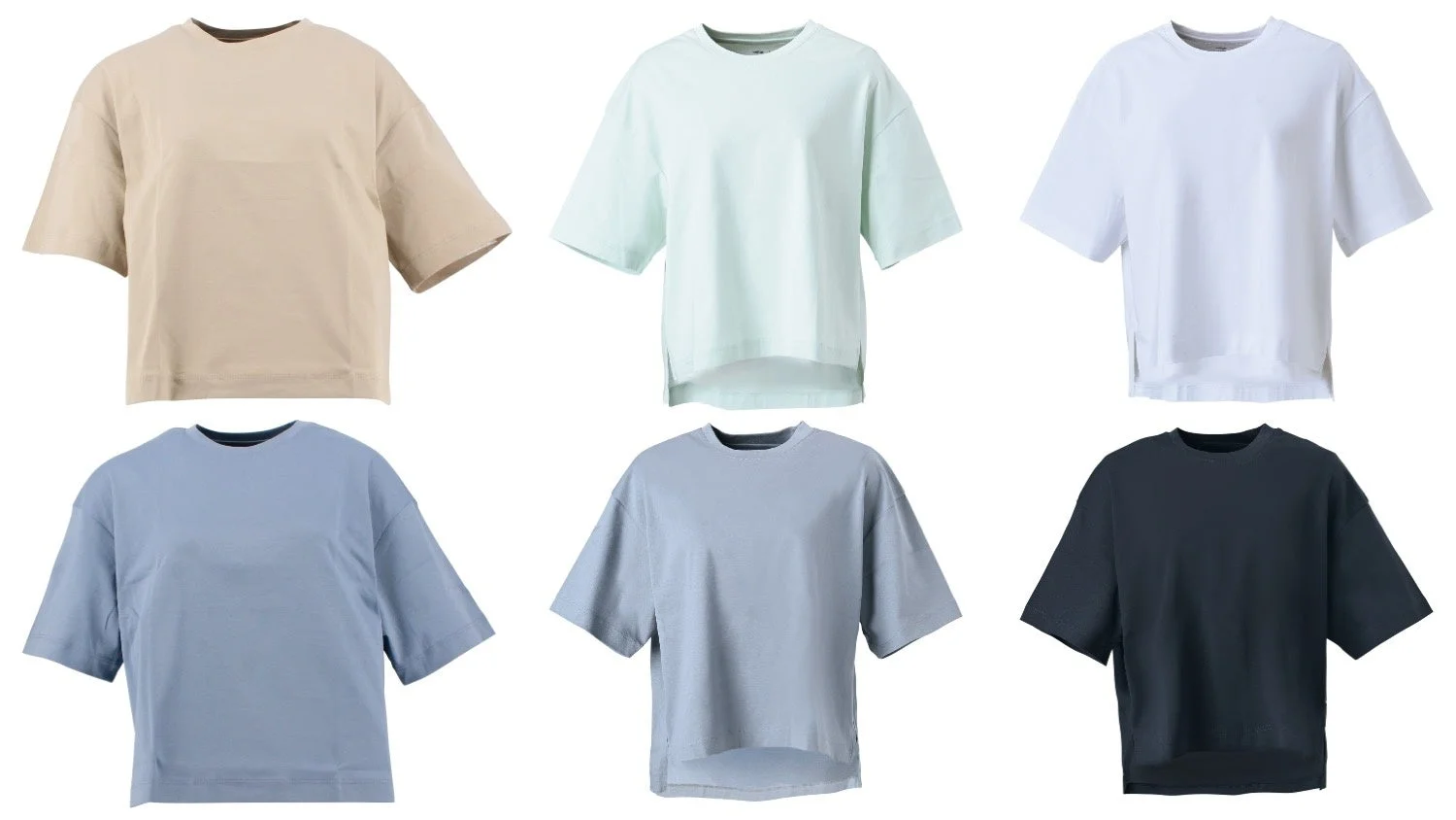 UVカットコットンオーバーサイズTシャツ