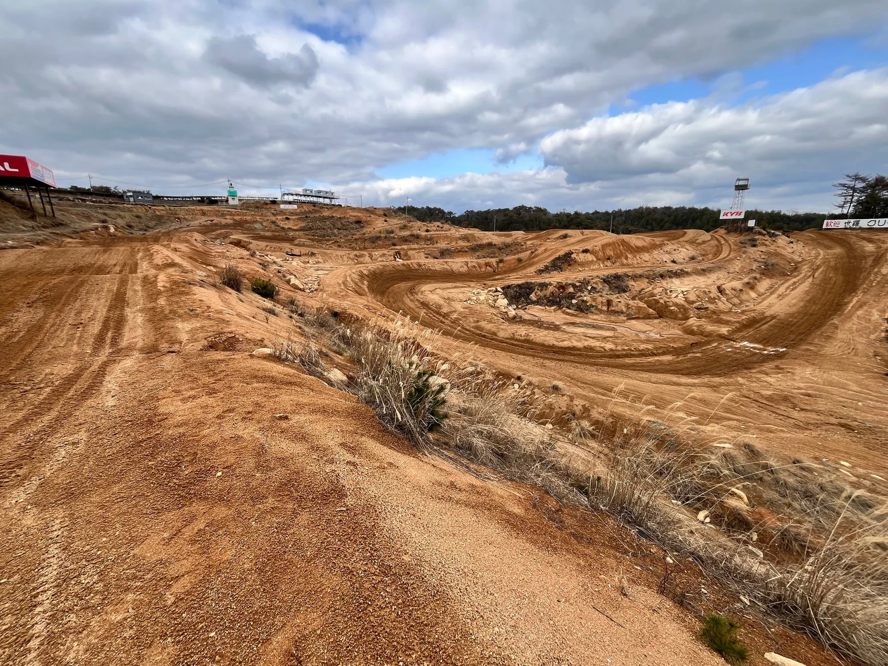 モトクロスコース全景