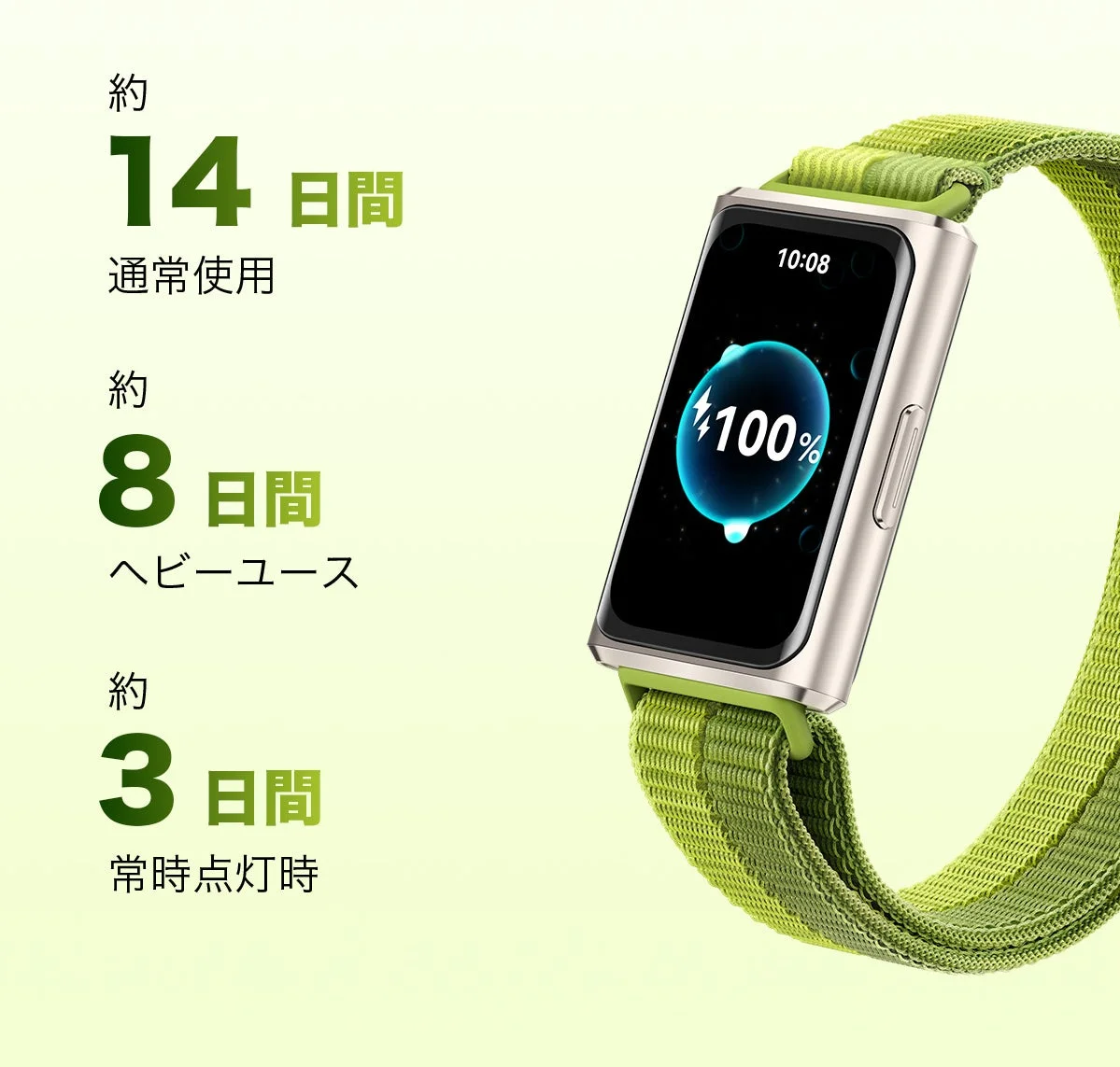 HUAWEI Band 11 Pro バッテリー