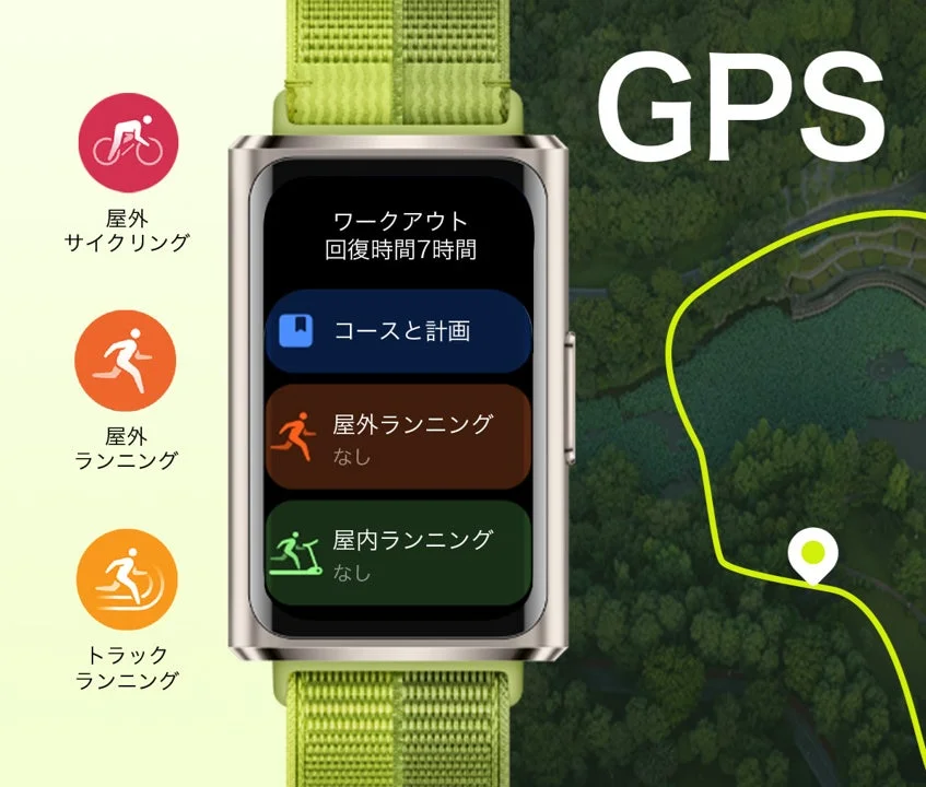 HUAWEI Band 11 Pro GPSワークアウト