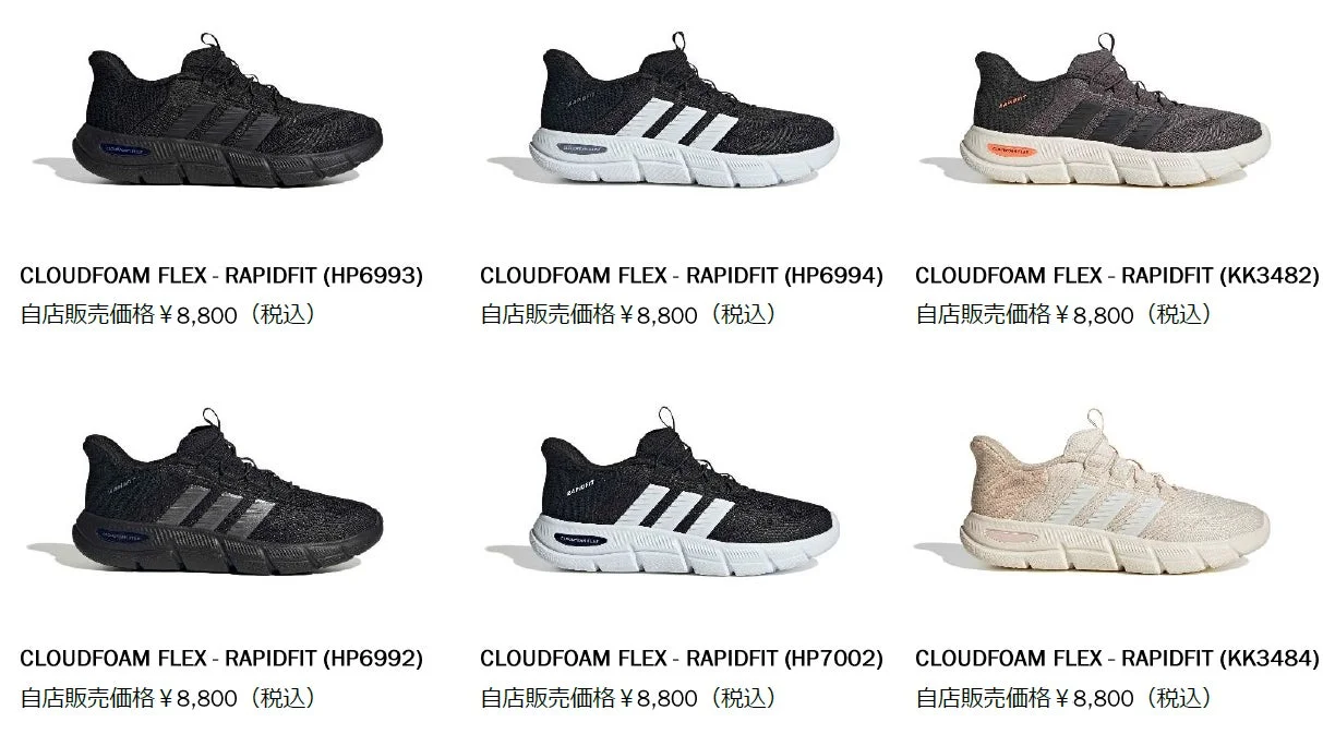 CLOUDFOAM FLEX RAPIDFIT 商品詳細