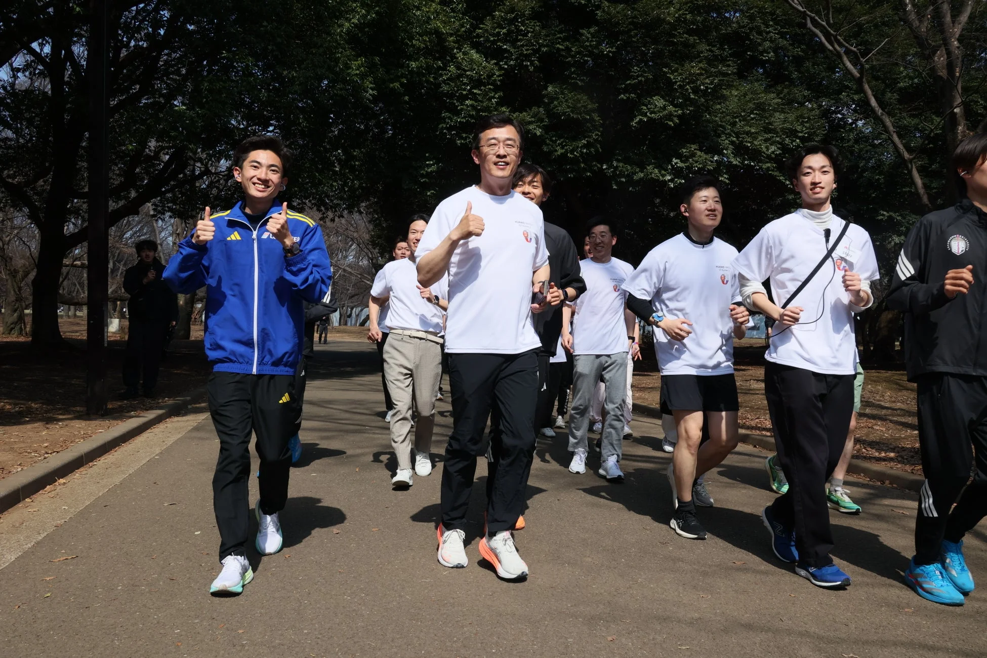 ランニングイベントの様子