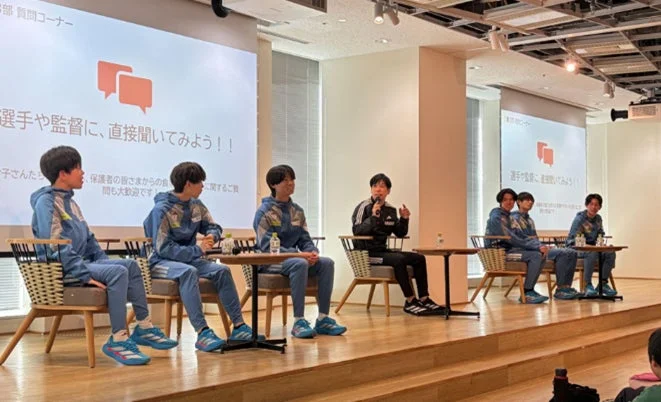 質問コーナーの様子