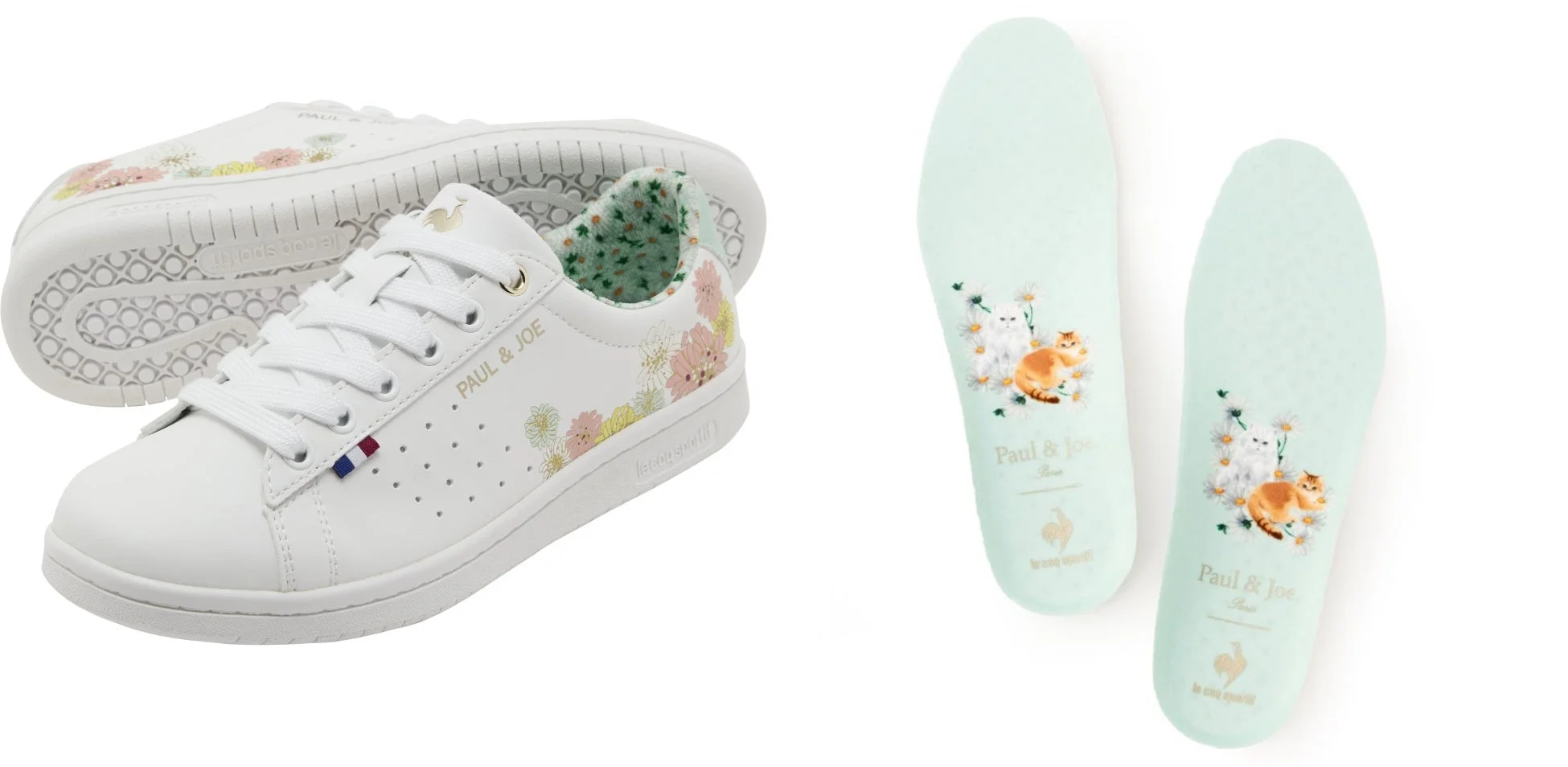 PAUL & JOEとle coq sportifのコラボレーションスニーカー