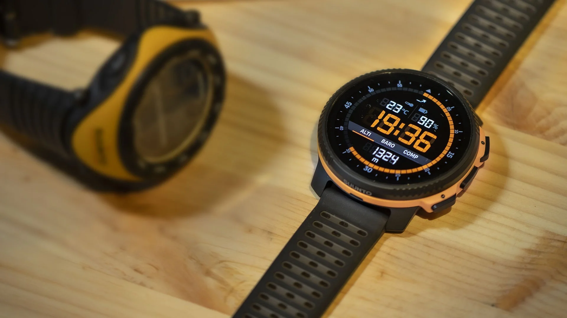 Suuntoスマートウォッチのクローズアップ