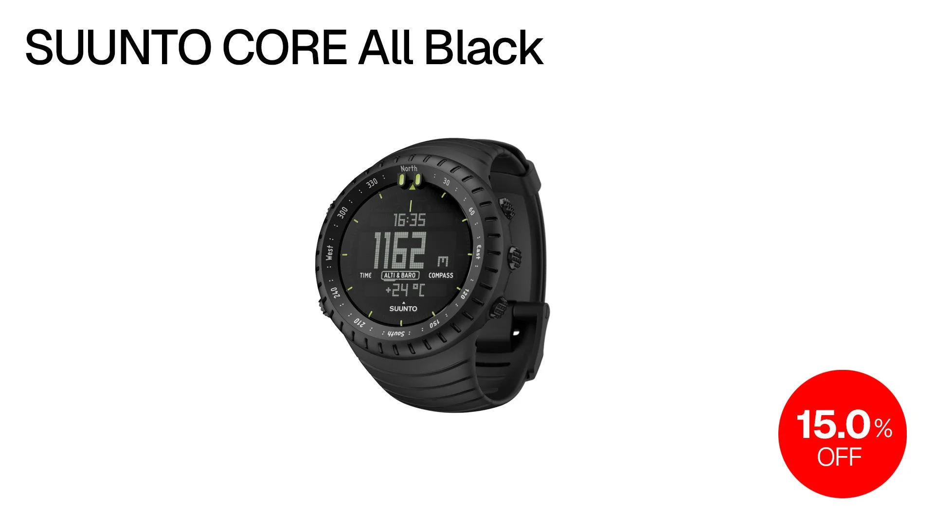 SUUNTO Core All Black
