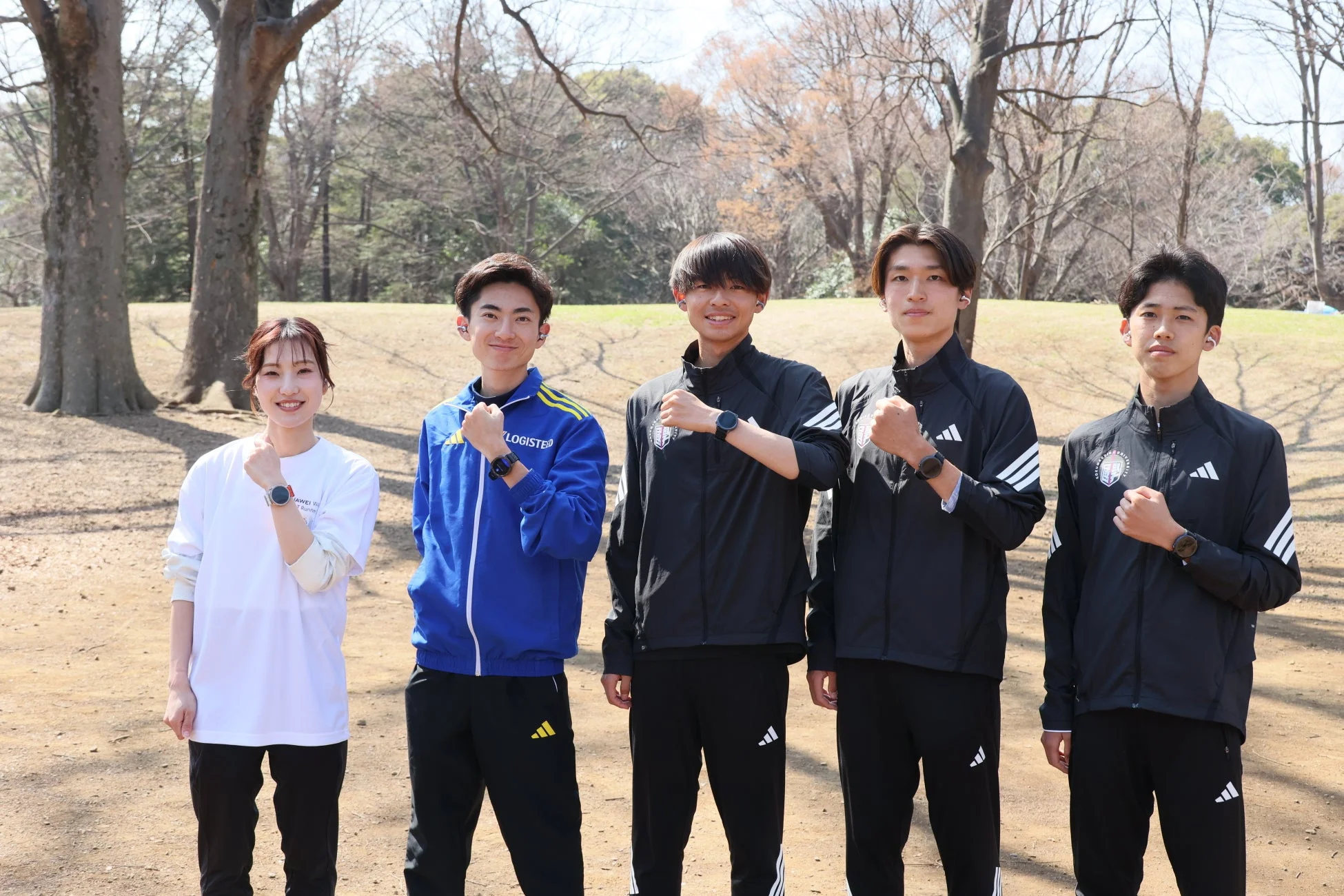 ランニングイベント集合写真