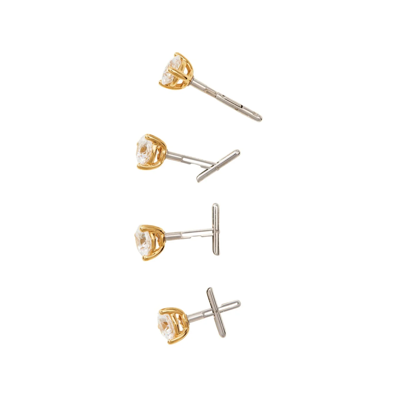 様々な留め具のピアス