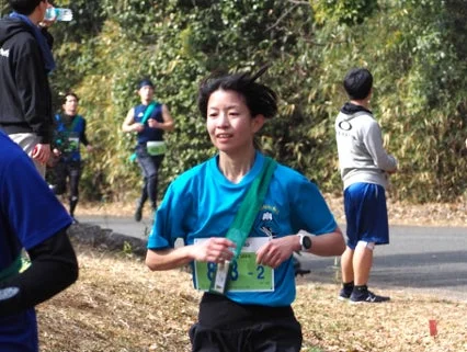 ランニング中の女性