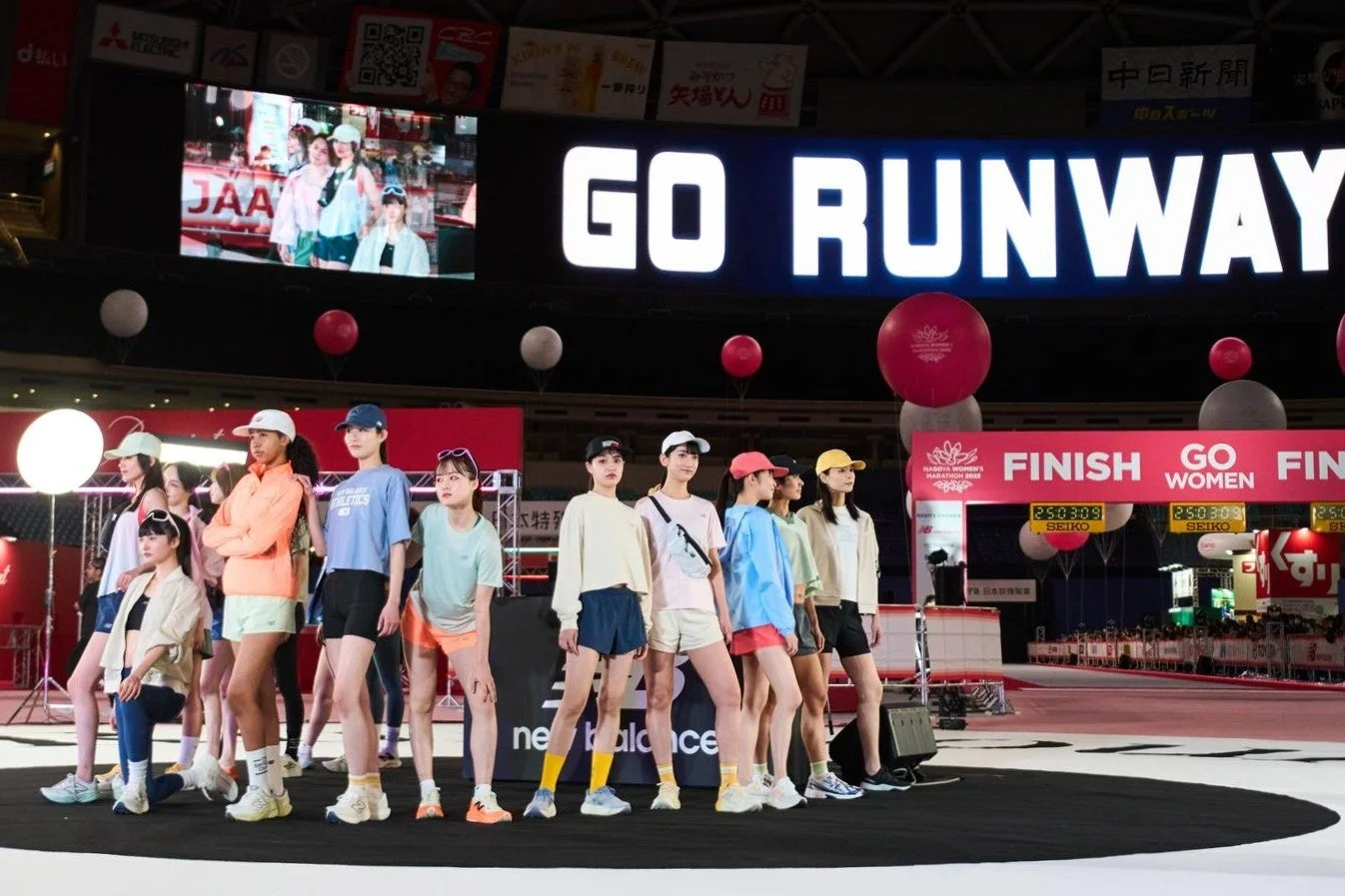 ファッションショーの様子