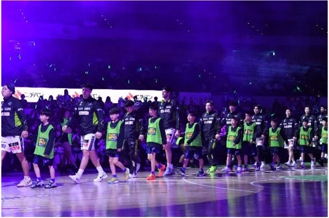 レバンガ北海道エスコートキッズ