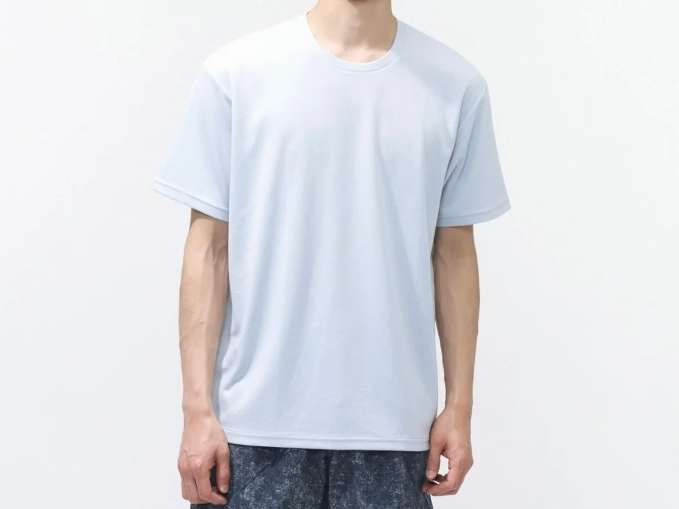 TIGORA SLEEP 半袖Tシャツ ペールブルー