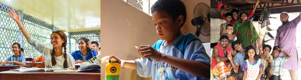 子どもたちの教育支援活動