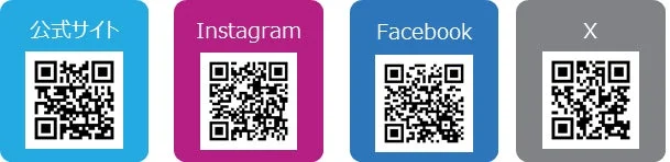 横浜マラソン 公式サイト・SNS QRコード