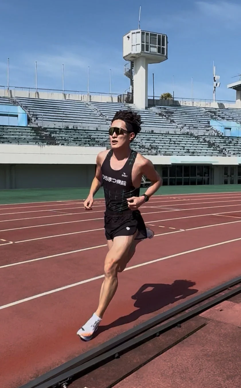 ひらまつ病院陸上部の活動風景