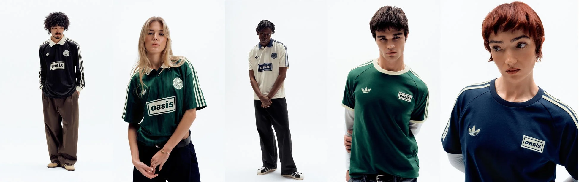 adidas Originals x Oasis コラボレーションアパレル