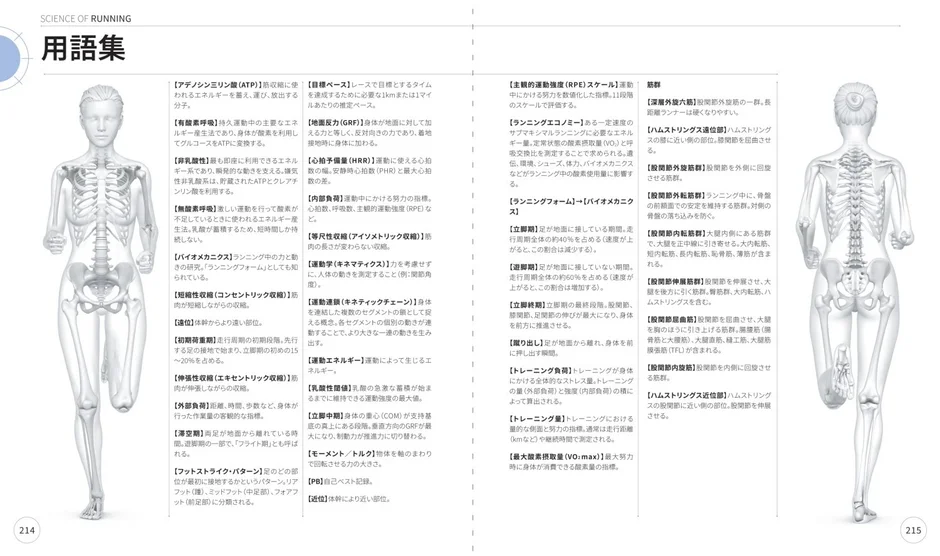 ランニングの科学に関する用語集