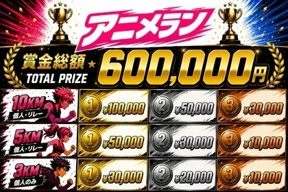 アニメラン 賞金総額