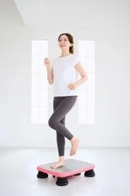 運動中の女性