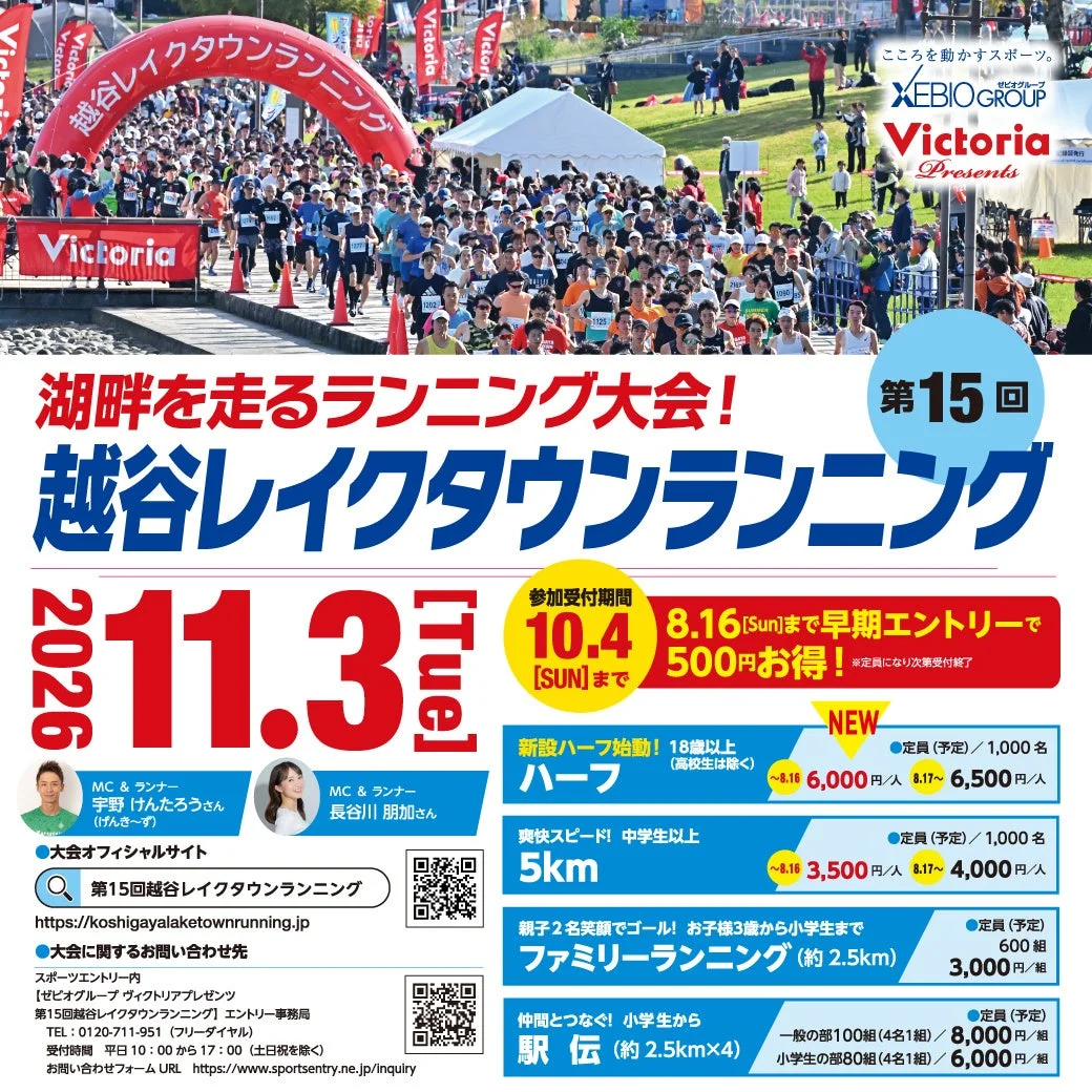第15回越谷レイクタウンランニング
