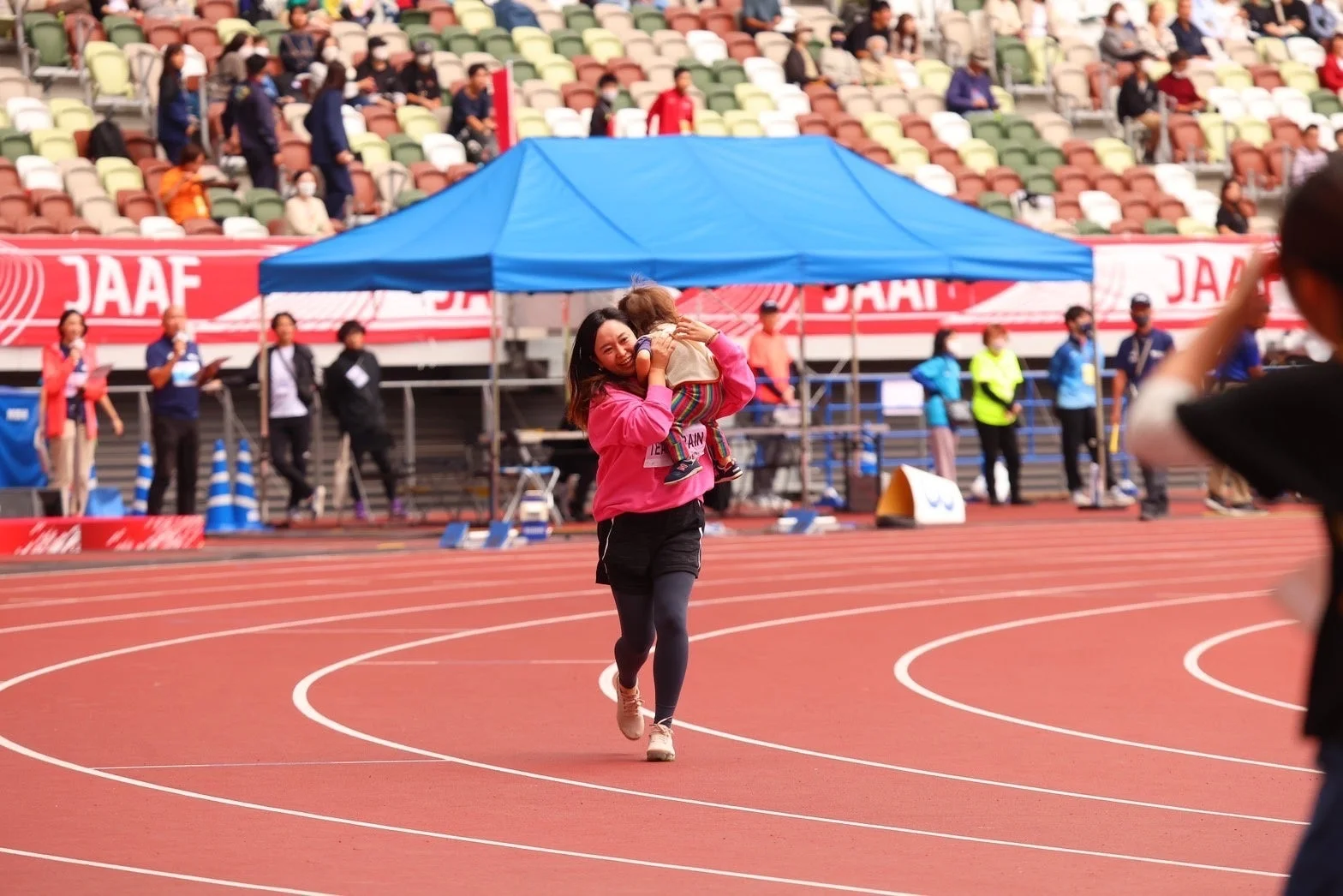 家族リレー